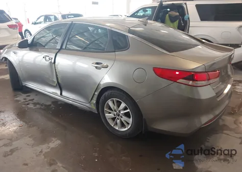 2017 Kia Optima Lx из США, поврежденный, VIN 5XXGT4L33HG156241